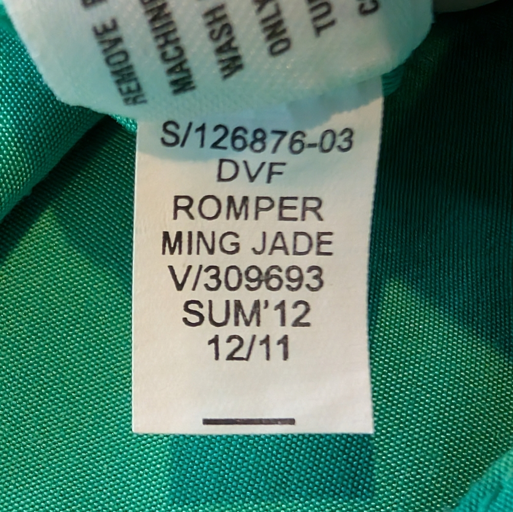 DVF GapKids Romper Green Size Large - Picture 14 of 17